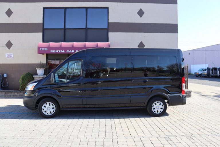 12 Passenger Ford Transit Medium Top Van Rental